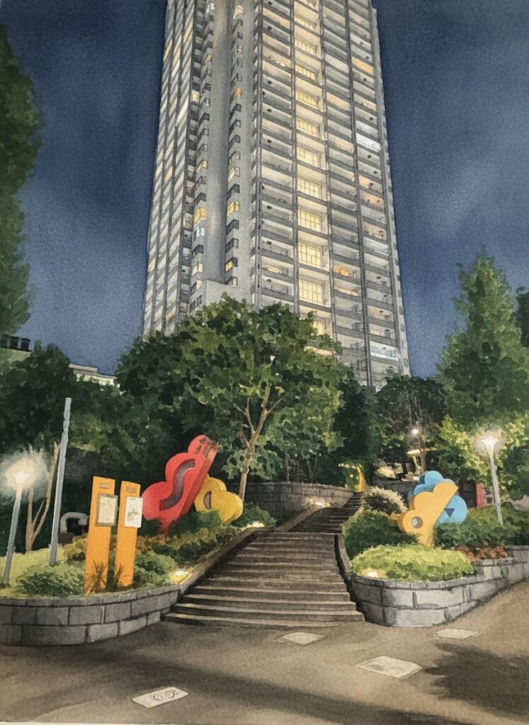 豪華マンションの撮影スポットは代官山