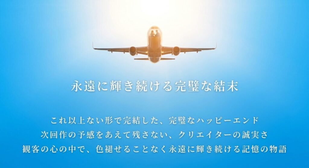 永遠に輝き続ける完璧な結末とハッピーエンド