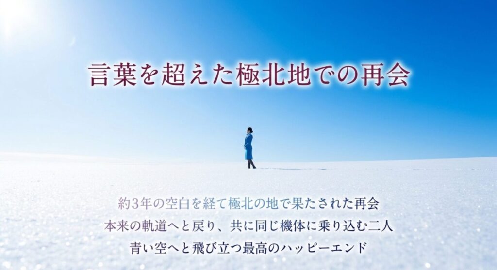 言葉を超えた極北の地での再会とハッピーエンド