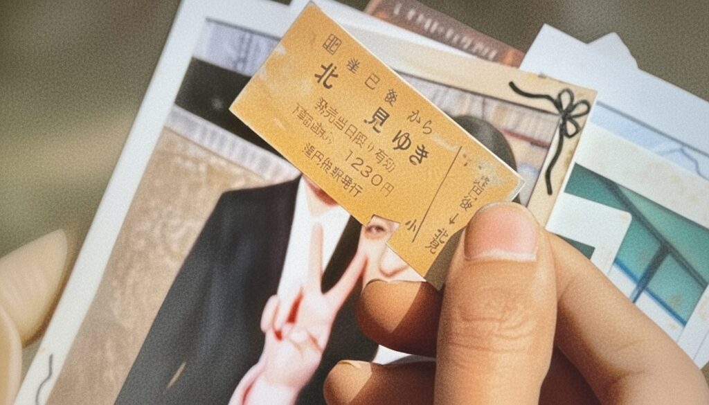 晴道の手紙と也英の切符に込められた想い