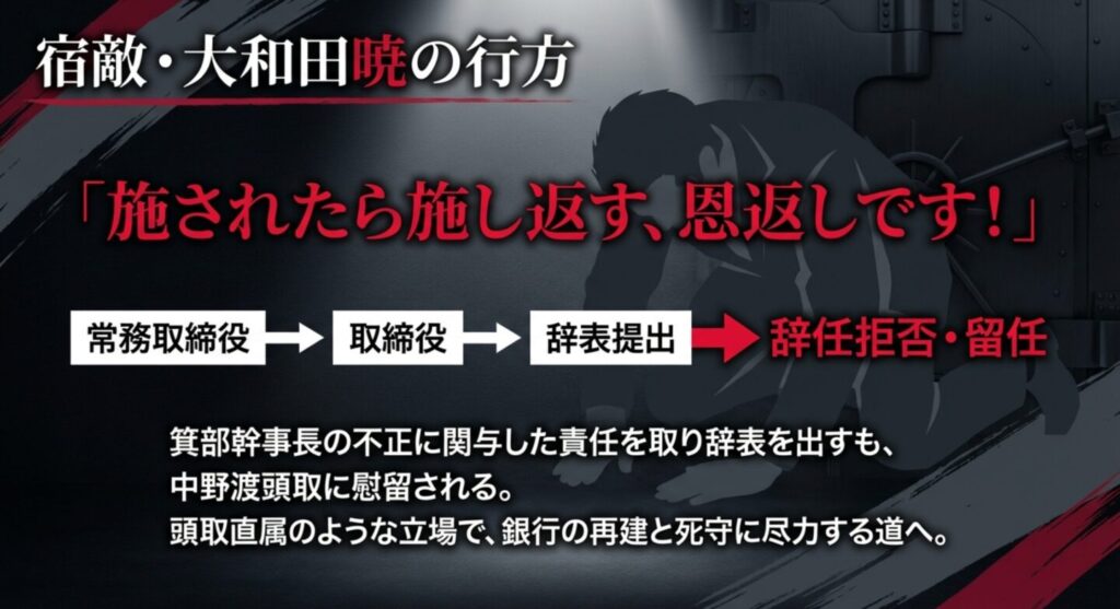 大和田常務の最後の役職変化を解説