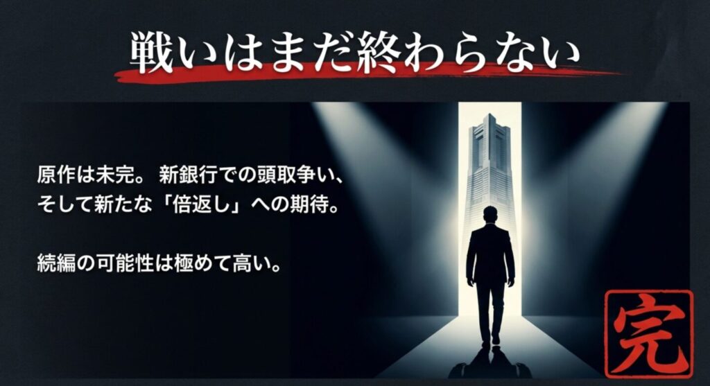 まとめ:半沢直樹の最終役職と今後の道筋