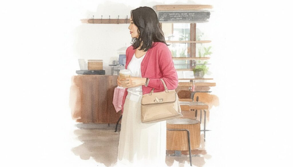 衣装のコンセプトは「大人のコンサバ」