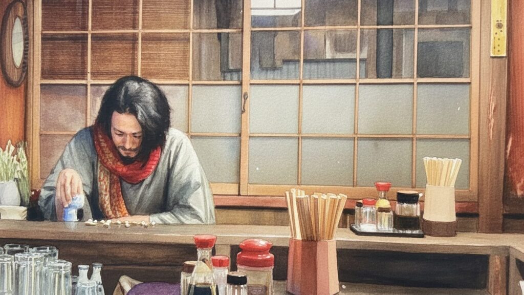 マスターとカタギリの不思議な関係性と過去