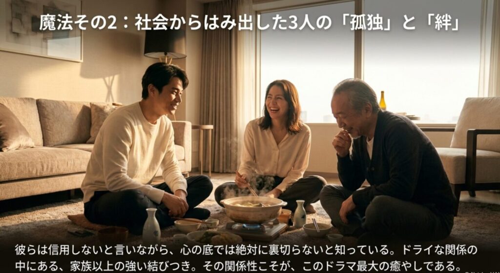 2. ダー子・ボクちゃん・リチャードの「孤独」と「絆」