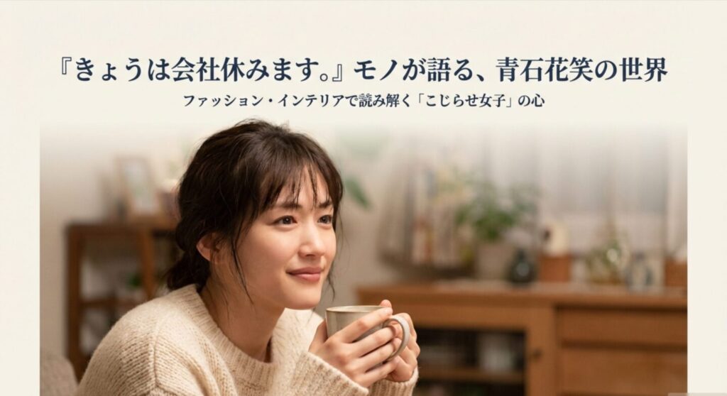 きょうは会社休みます。モノが語る、青石花笑の世界