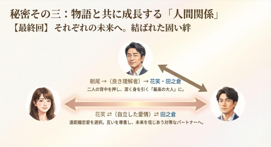 第8話〜最終回（未来への選択と自立）