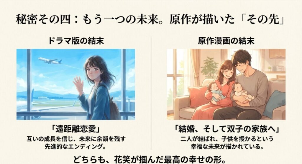 原作漫画とドラマ版の結末の違い
