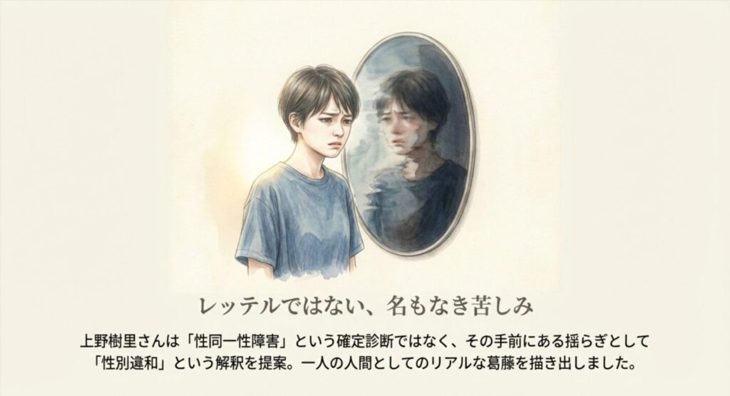 「性別違和症候群」という独自の解釈