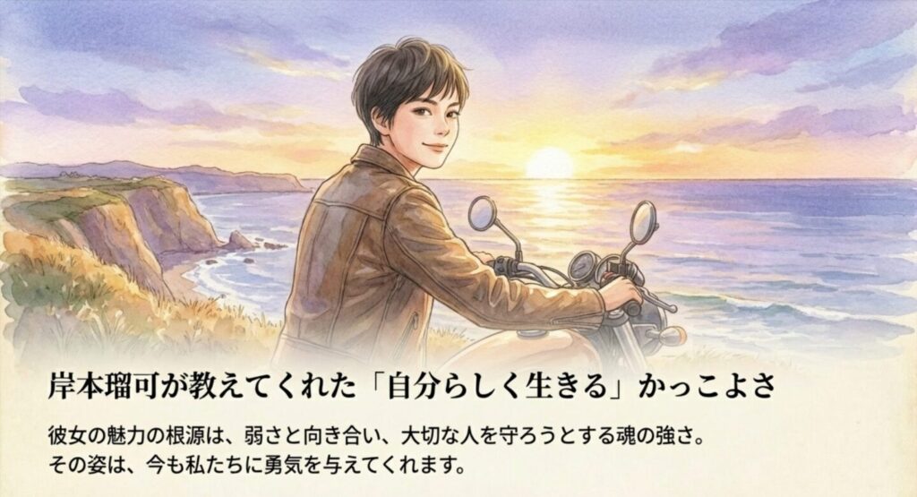 まとめ：岸本瑠可が教えてくれた「自分らしく生きる」かっこよさ