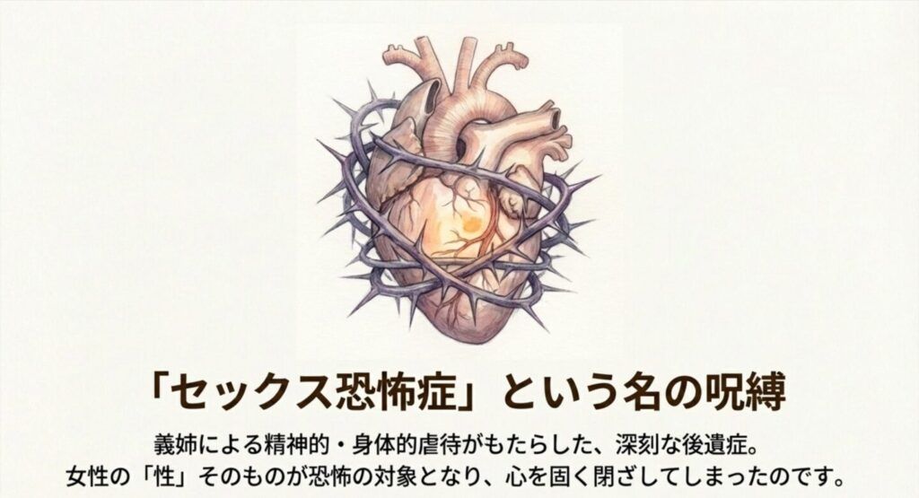 義姉の優子による性的虐待という壮絶な過去