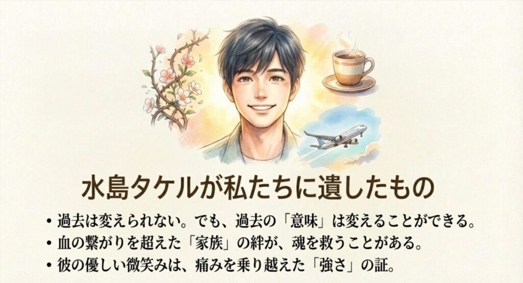 ラスト・フレンズのタケルの過去と救済の総括