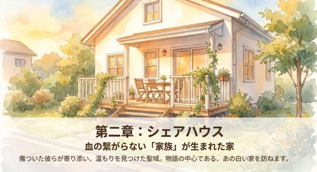 シェアハウスは横浜？外観のロケ地情報