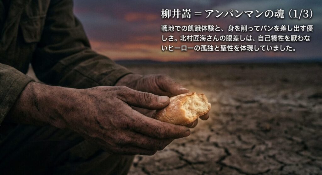 戦地での飢餓体験と自己犠牲を厭わない北村匠海の演技が、アンパンマンの魂を表現している