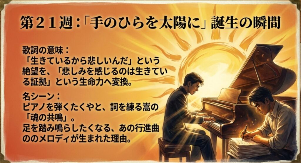 手のひらを太陽にの誕生秘話