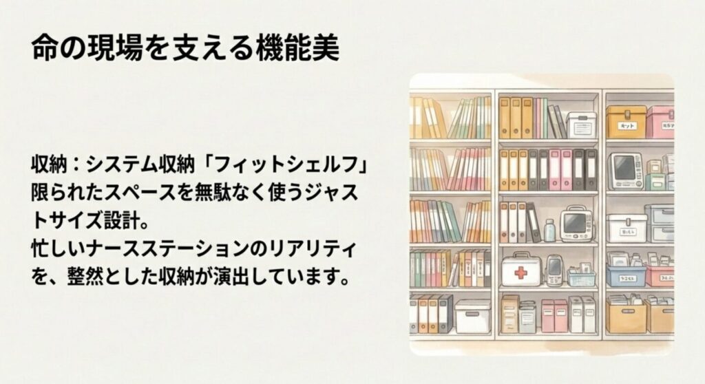 システム収納「フィットシェルフ」の機能美