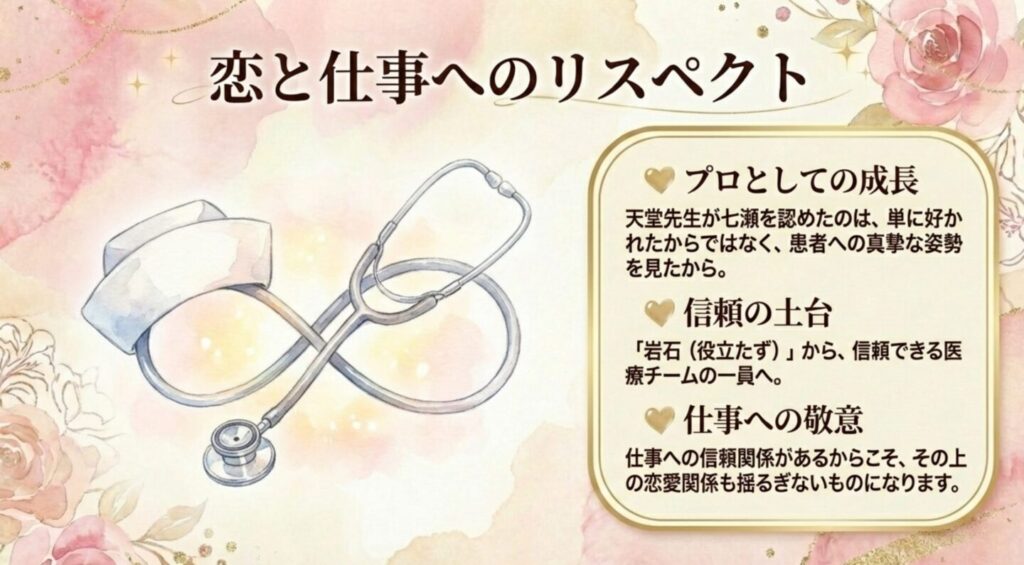 恋と仕事へのリスペクトを描いたドラマの裏テーマ