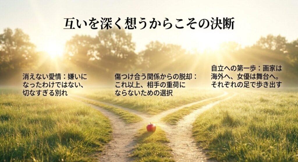 互いを深く想うからこその決断