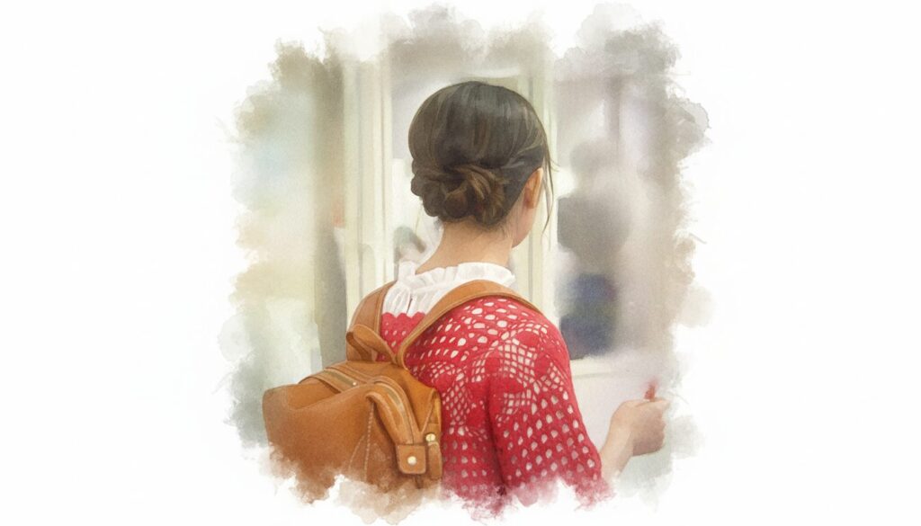 母親の編み込みからセルフアレンジへ