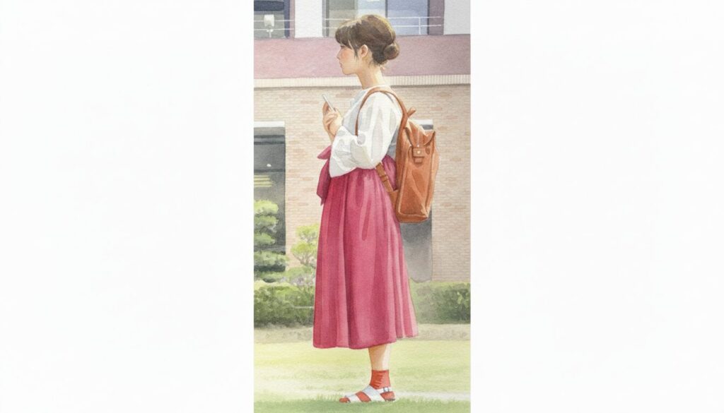 劇中で愛用したリュックやスニーカー