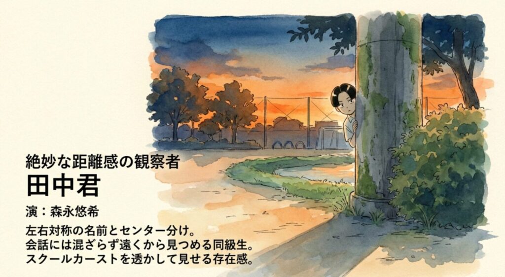 ハツ美や田中など個性派脇役キャスト詳細