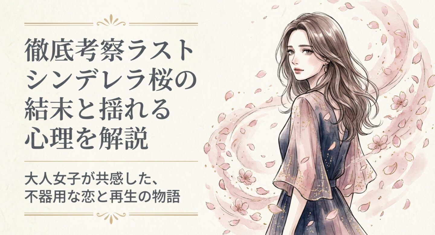 徹底考察！ラスト・シンデレラ桜の結末と揺れる心理を解説