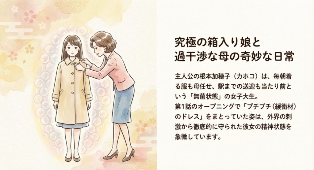 究極の箱入り娘のカホコと過干渉な母の奇妙な日常