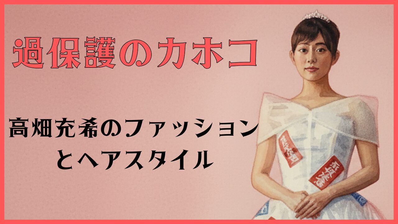 過保護のカホコ高畑充希のファッションとヘアスタイル
