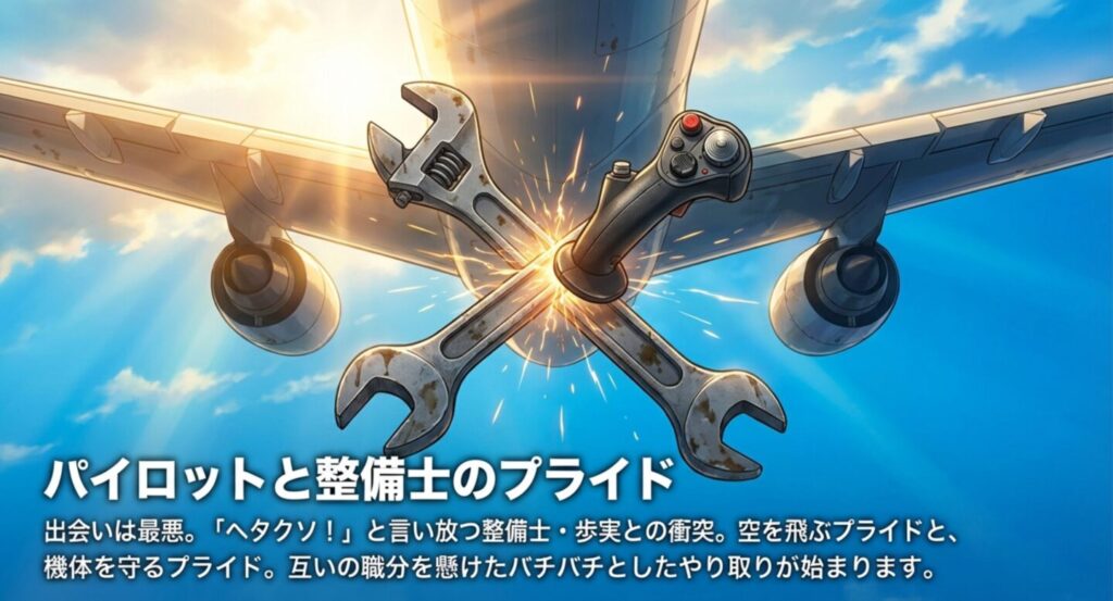 パイロットと整備士の交差するプライド