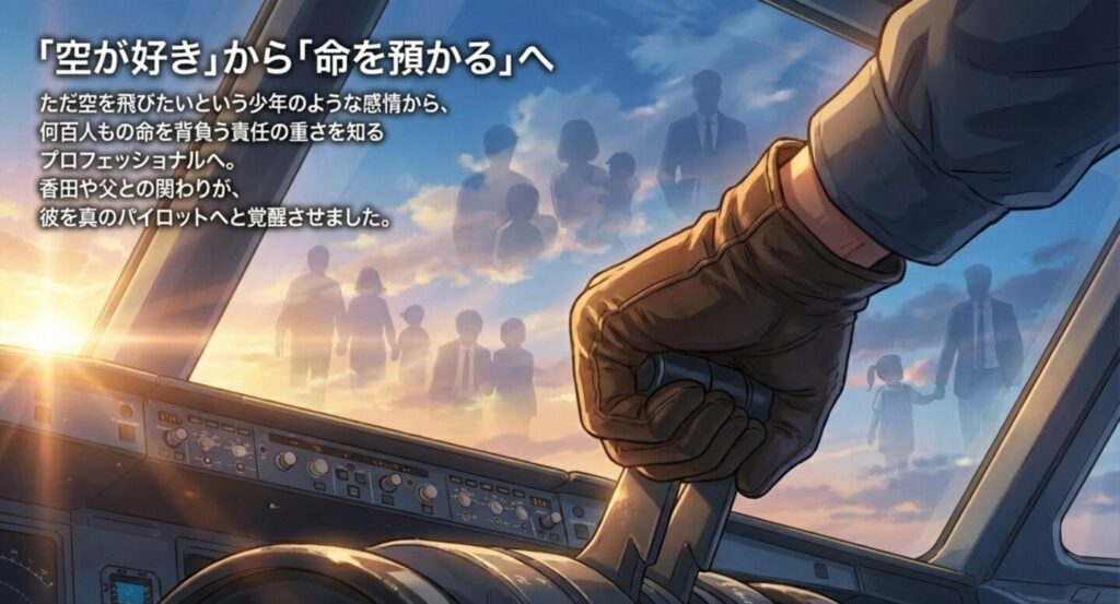 空が好きという感情から命を預かるプロへの覚醒