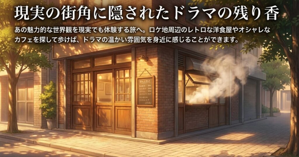 現実の街角に隠されたドラマの残り香