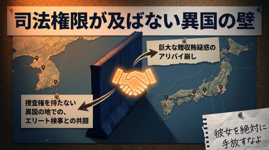 異国の地で捜査権を持たない彼らは大きな壁にぶつかる