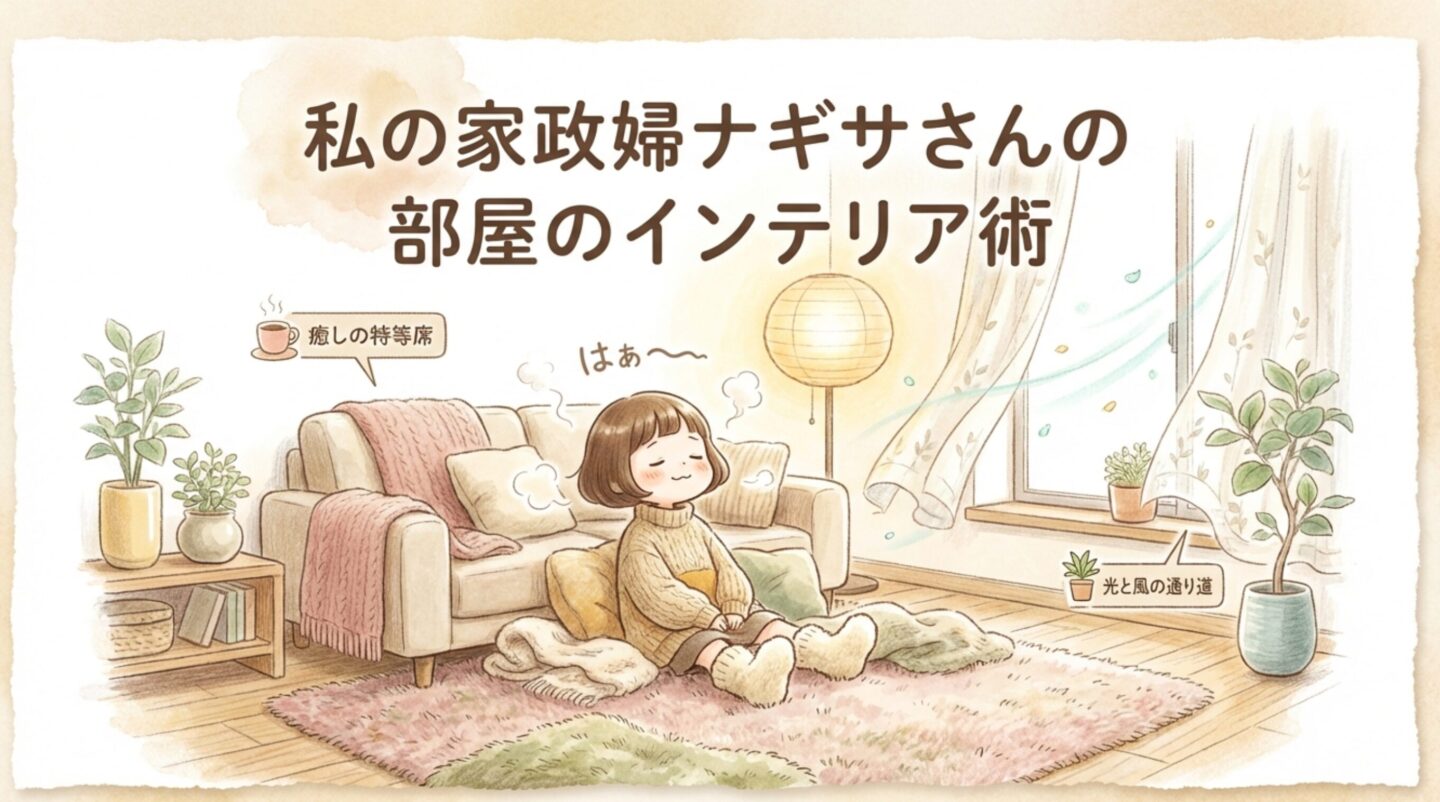 私の家政婦ナギサさんの部屋のインテリア術