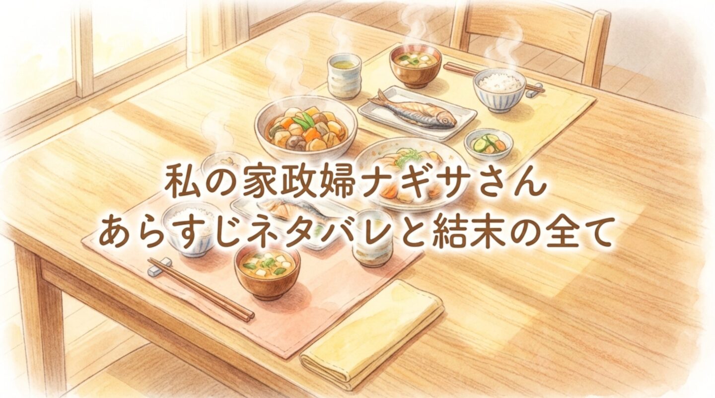 私の家政婦ナギサさん あらすじネタバレと結末の全て