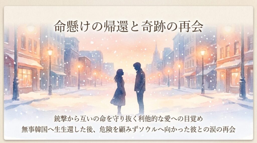 命懸けの帰還と韓国ソウルでの奇跡の再会