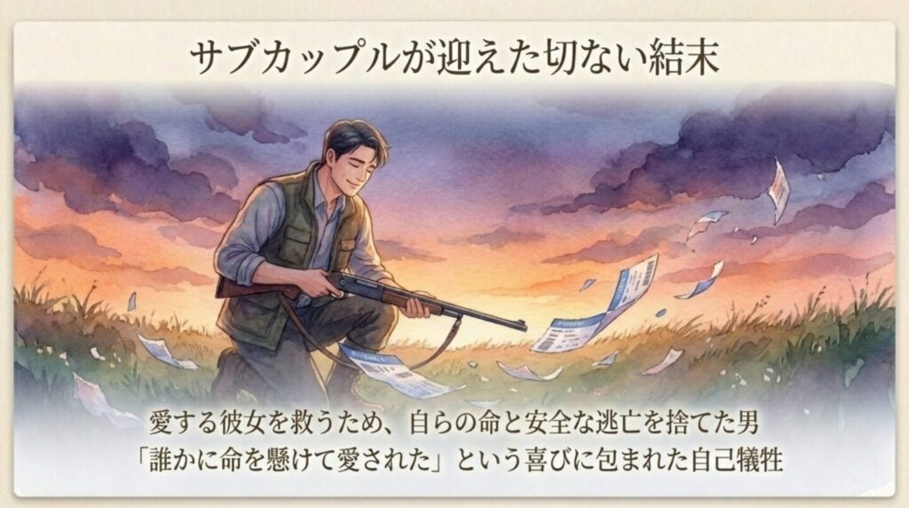 サブカップルが迎えた切ない結末とク・スンジュンの自己犠牲