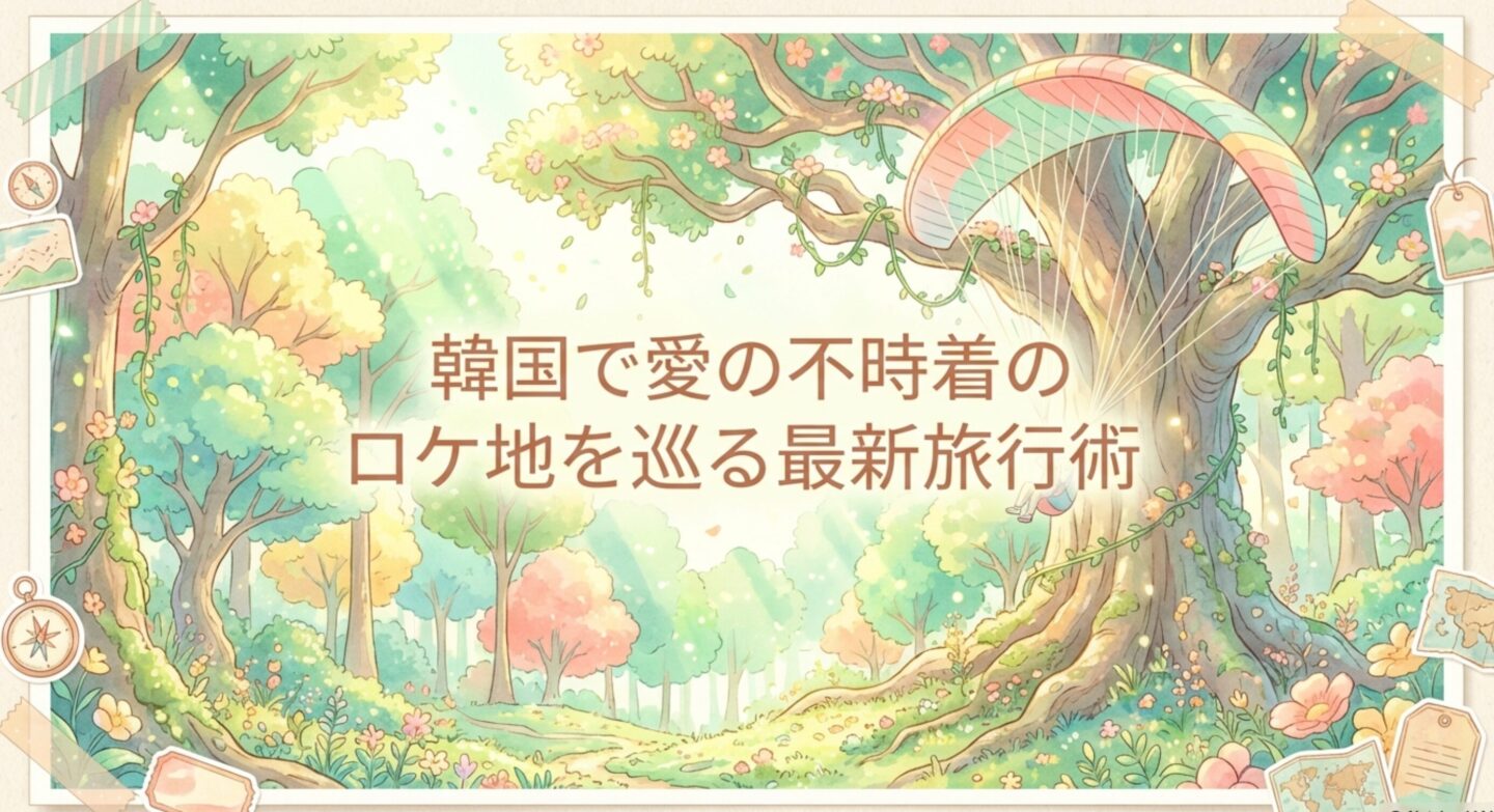 韓国で愛の不時着のロケ地を巡る最新旅行術