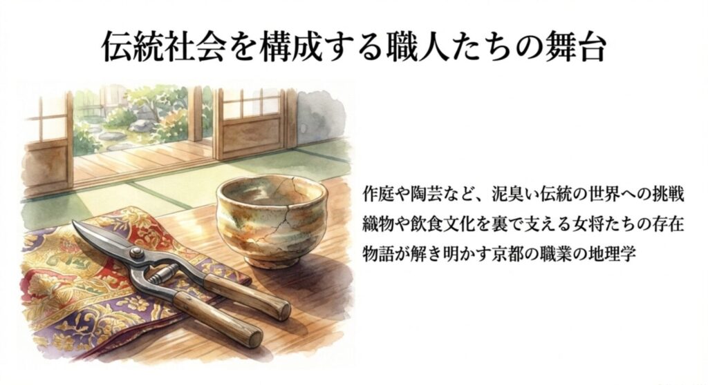 伝統社会を構成する職人たちの生き様と空間が織りなす地理学