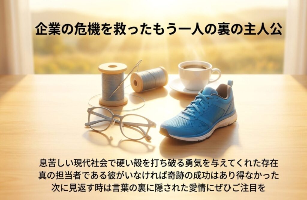 陸王の裏の主人公である大橋の魅力をまとめたスライド