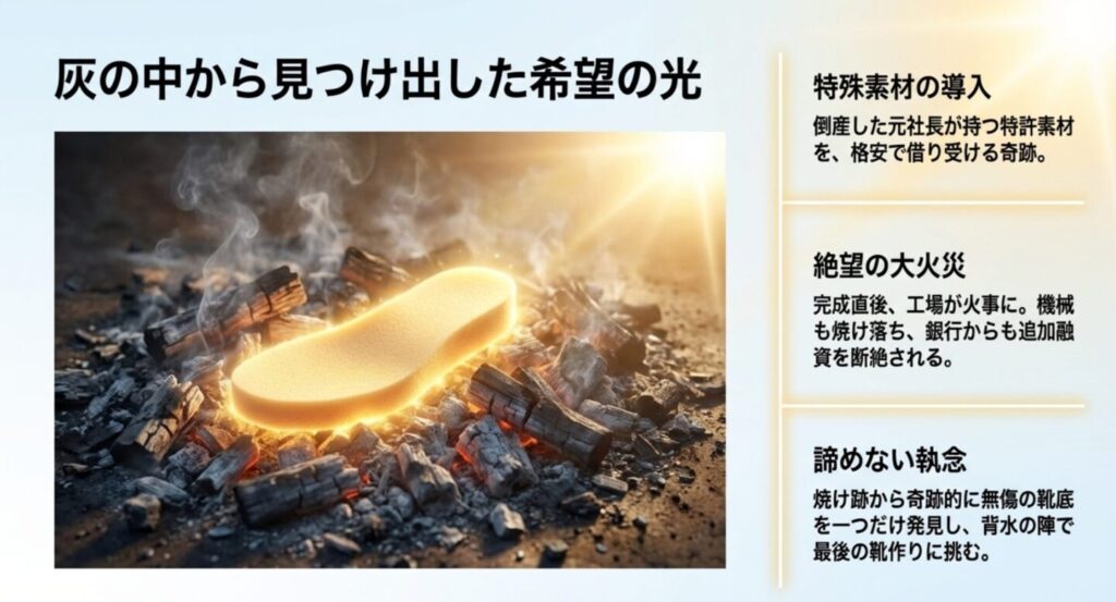 絶望の大火災の灰の中から見つけ出した希望の光となるシルクレイ