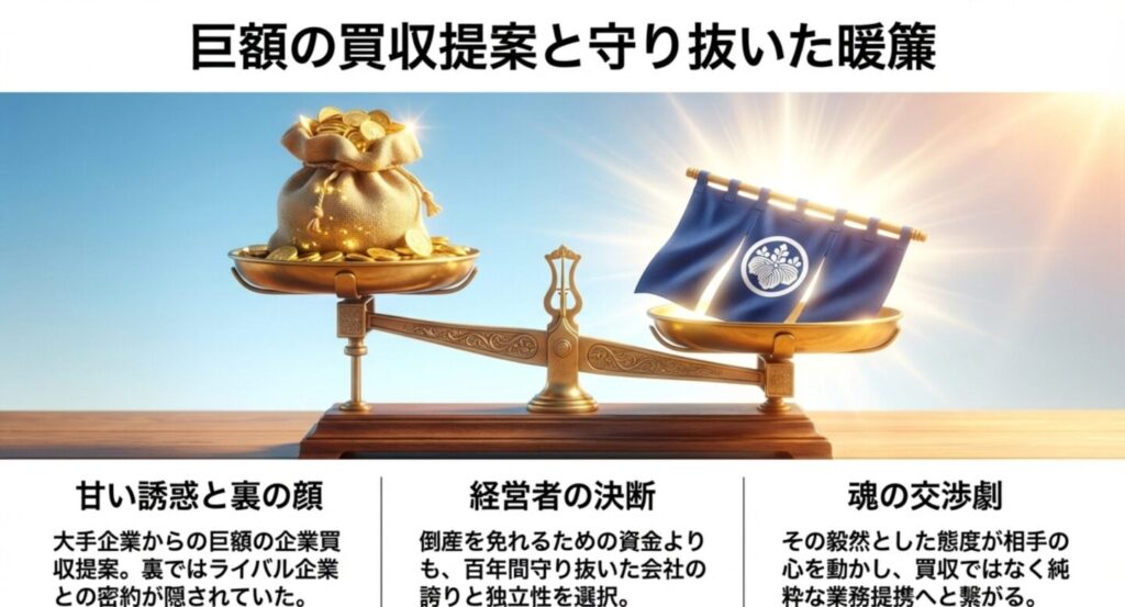 フェリックスからの巨額の買収提案と誇りを守り抜いた魂の交渉劇