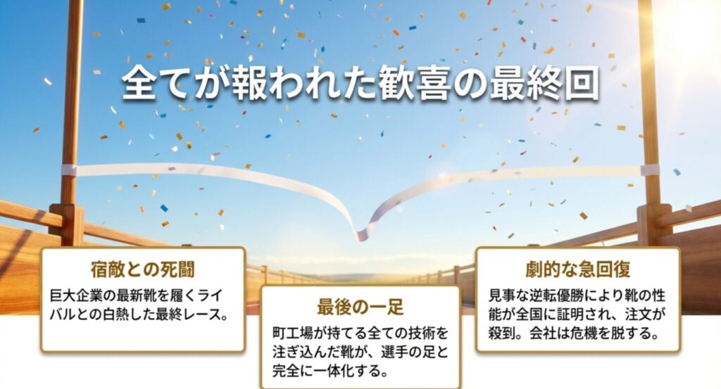 全てが報われた歓喜の最終回、宿敵との死闘と劇的な急回復