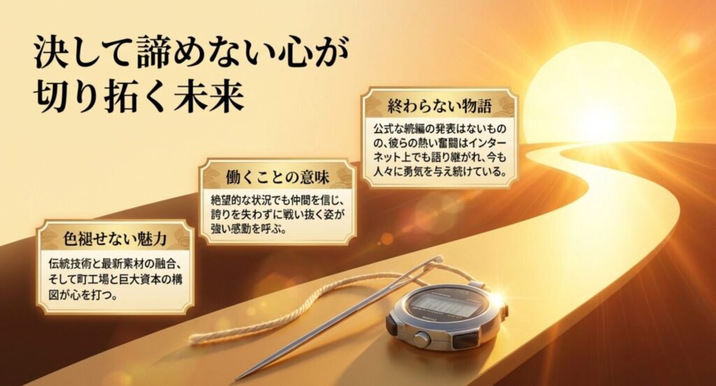 決して諦めない心が切り拓く未来と働くことの意味