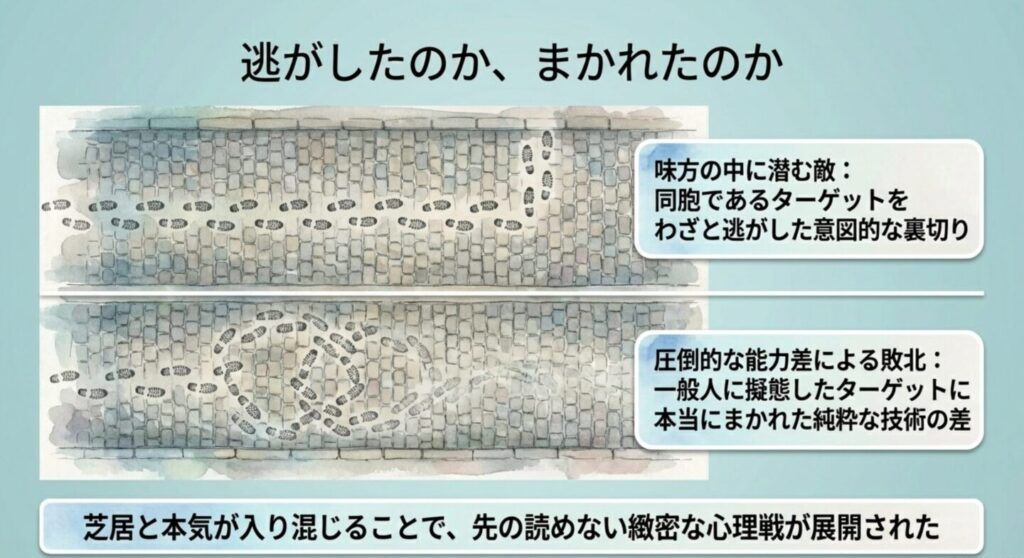 山本が尾行をまいたのは伏線か徹底考察