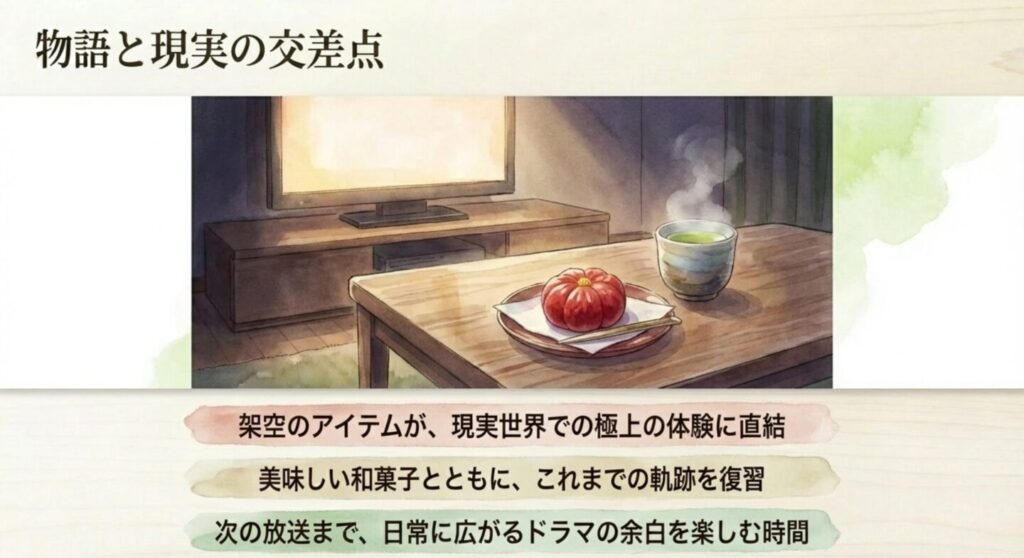 赤い別班饅頭という架空のアイテム