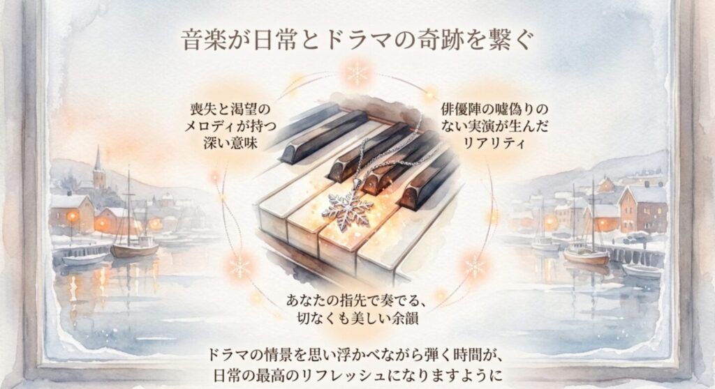 音楽が日常とドラマの奇跡を繋ぐ感動のまとめ