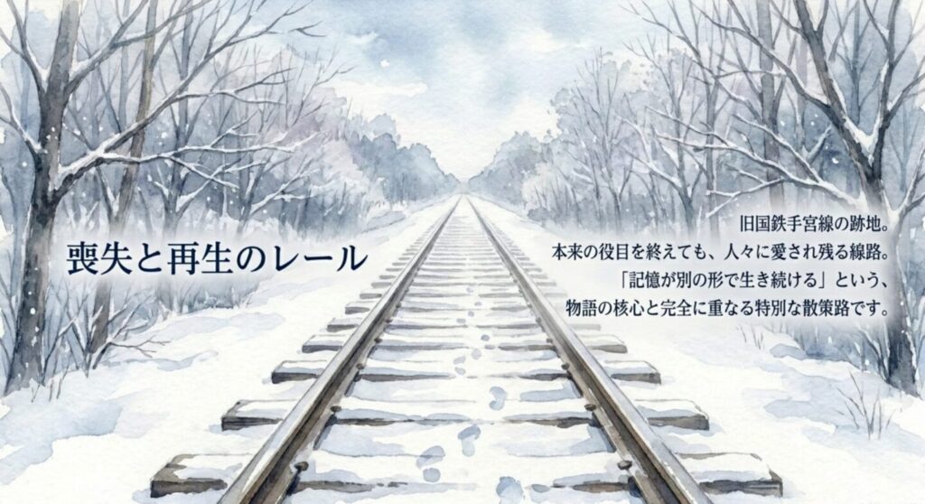 喪失と再生の象徴である旧国鉄手宮線の跡地