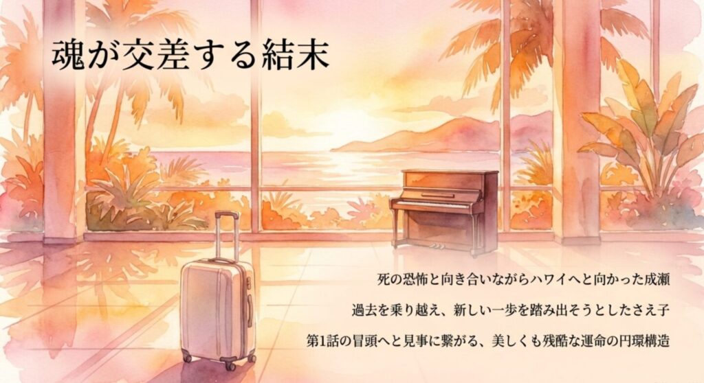 ハワイの空港で魂が交差する美しくも残酷な結末