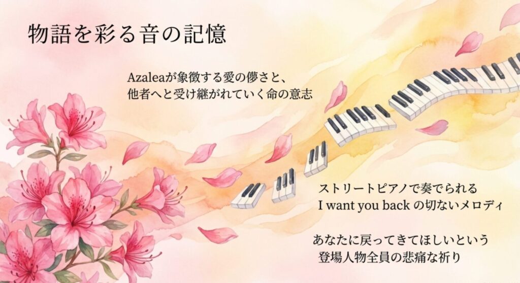 米津玄師のAzaleaと劇中歌I want you backが彩る音の記憶