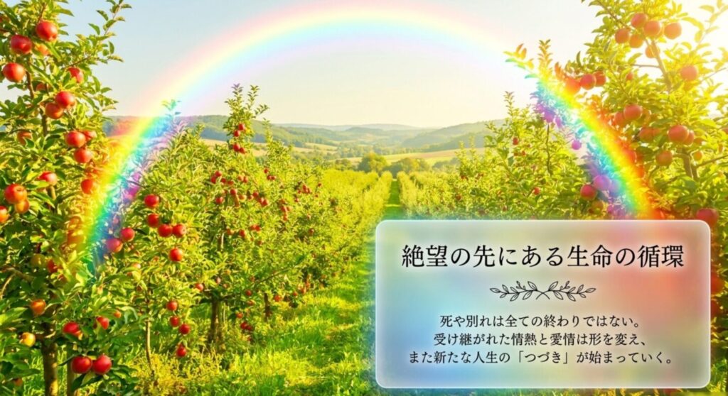 絶望の先にある生命の循環 - 受け継がれる情熱と愛情のつづき